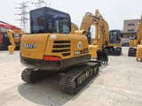 2023 Sany SY60C mini excavator, rear three-quarter view