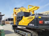 2023 Hyundai 220-9S crawler excavator, rear three-quarter view