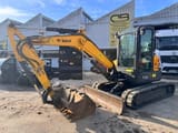 2013 Bobcat E50 mini excavator, side view