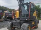 2022 Volvo EWR170E wheel excavator, front three-quarter view
