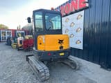 2016 Bobcat E35 mini excavator rear view