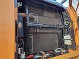 2017 CASE CX250D crawler excavator engine compartment view