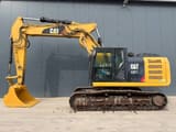 2012 Caterpillar 323EL crawler excavator side view