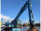 2009 Fuchs MHL335 material handler, side view
