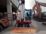 2017 Takeuchi TB290 mini excavator, front view
