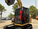 2022 Caterpillar 307E crawler excavator, front three-quarter view