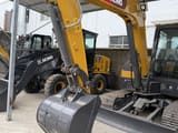 2026 XCMG XE60GA crawler excavator, front three-quarter view