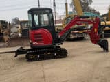 2020 Yanmar ViO35 mini excavator side view