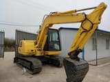 2019 Komatsu PC60-7 crawler excavator, rear three-quarter view