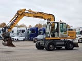 2009 Liebherr A900C wheel excavator, side profile view