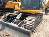 2023 Komatsu PC70 crawler excavator front view with blade