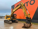 2021 Caterpillar 320 crawler excavator, side view