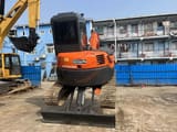 2020 Hitachi ZX50 crawler excavator rear view
