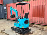 2025 JPC KV12 mini excavator, front three-quarter view
