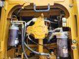 Caterpillar 349D Crawler Excavator engine compartment detail