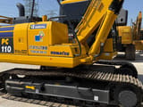 2020 Komatsu PC110 crawler excavator side view