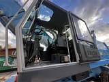 2008 Fuchs MHL350D material handler cab interior view