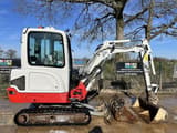 2020 Takeuchi TB225 mini excavator, side view
