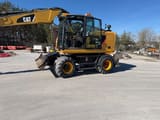 2016 Caterpillar M314F wheel excavator, side view