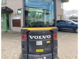 2022 Volvo EC18E mini excavator, rear view