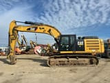 2015 Caterpillar 336EL crawler excavator side view