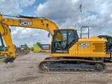 2023 JCB 220X SLC crawler excavator side view