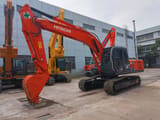 2020 Hitachi Zaxis 200 crawler excavator, side view
