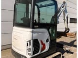 2022 Bobcat E19 mini excavator, rear three-quarter view
