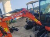 2022 Kubota U27 mini excavator, side profile view