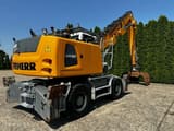 2014 Liebherr LH22 M wheel excavator, rear three-quarter view