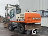 2007 Terex TW190 wheel excavator, rear three-quarter view