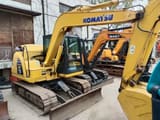 2013 Komatsu PC70 mini excavator, side view