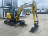 2024 Wacker Neuson EZ36 mini excavator, side view
