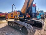 2024 Sany SY215C crawler excavator, rear three-quarter view