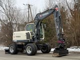 2013 Terex TW85 wheel excavator, side profile view