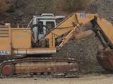 1992 Demag H65 crawler excavator side view