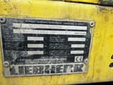 2007 Liebherr A900C ZW Litronic identification plate