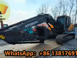 2024 Hyundai HX220HD crawler excavator, side profile view