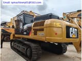 2025 Caterpillar 336D2 crawler excavator, rear three-quarter view