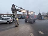 2021 Atlas 190W wheel excavator, front three-quarter view