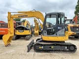 2023 Komatsu PC78US mini excavator, side view