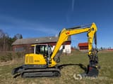 2023 Wacker Neuson ET90 crawler excavator, side profile view