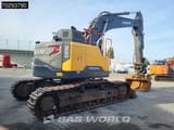 2018 Volvo ECR355E L crawler excavator, rear view