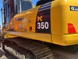2023 Komatsu PC350-7 crawler excavator side view