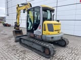 2017 Wacker Neuson EZ80 mini excavator, rear three-quarter view