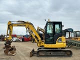 2017 Komatsu PC45 MR mini excavator side view