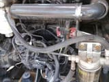 2024 Komatsu PC18 mini excavator engine compartment view