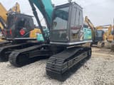 2023 Kobelco SK200-8 crawler excavator, front three-quarter view