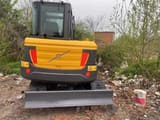 2023 Volvo EC60C mini excavator rear view