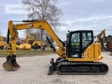 2023 Caterpillar 308-07A mini excavator, side view